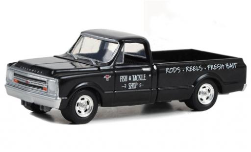 Modelauto Chevrolet C-10 Pickup Poisson & Tackle Shop 1968 1/64 Greenlight