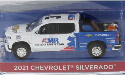 Modelauto Chevrolet Silverado pickup AMR Indycar Safty Team 2021 1/64 Greenlight