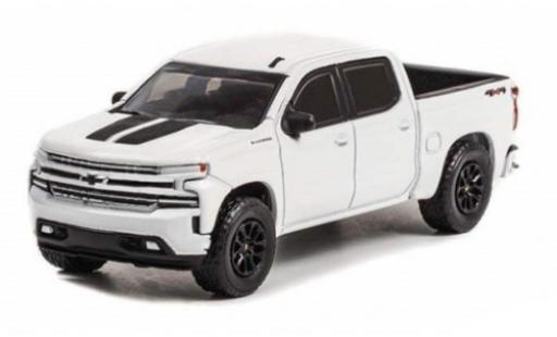 Modelauto Chevrolet Silverado pickup RST Rally Edition wit 2020 1/64 Greenlight
