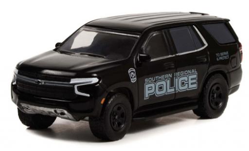 Modelauto Chevrolet Tahoe police Politie Pursuit Vehicle Southern Regional Politie Departement 2021 1/64 Greenlight