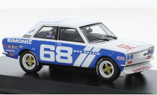 Modelauto Datsun 510 course No.68 Brock Racing Enterprises 1972 1/43 Greenlight