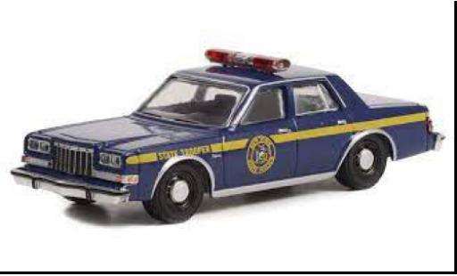 Modelauto Dodge Diplomat police Nouveau York State Politie 1985 1/64 Greenlight