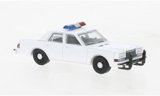 Modelauto Dodge Diplomat police wit Politie (USA) 1980 1/64 Greenlight