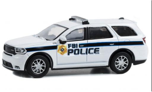 Modelauto Dodge Durango police Politie Pursuit FBI Politie 2018 1/64 Greenlight