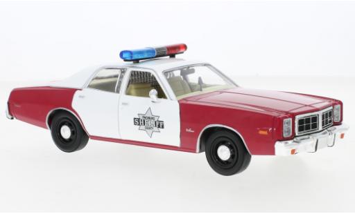Modelauto Dodge Monaco police Finchburg County Sheriff 1977 1/24 Greenlight
