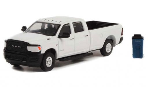 Modelauto Dodge RAM pickup 2500 wit 2021 1/64 Greenlight
