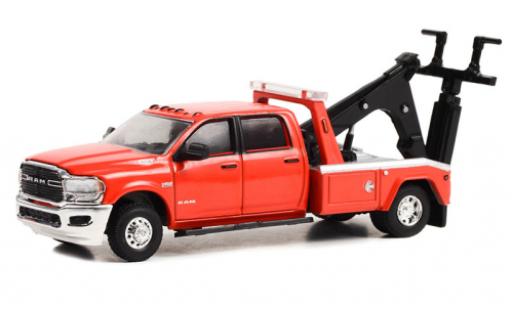 Modelauto Dodge RAM pickup Dodge 500 Dually Wrecker rood 2022 1/64 Greenlight