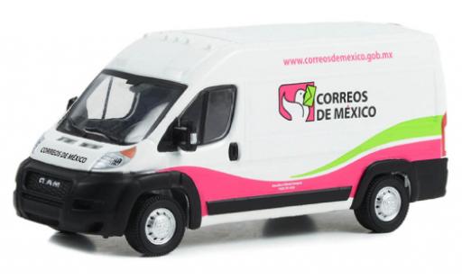 Modelauto Dodge RAM Fourgonnette Promaster 2500 Cargo HD Correos de Mexico 2020 1/64 Greenlight