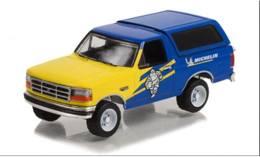 Modelauto Ford Bronco Wagon XL Michelin 1996 1/64 Greenlight