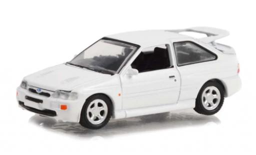 Modelauto Ford Escort Cosworth RS wit 1995 1/64 Greenlight