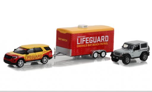 Modelauto Ford Explorer Berline Baywatch 2016 1/64 Greenlight