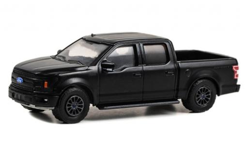 Modelauto Ford F-150 Pickup 50 Lariat Sport mate zwart 1993 1/64 Greenlight