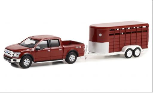 Modelauto Ford F-150 XLT 50 rood 2019 1/64 Greenlight