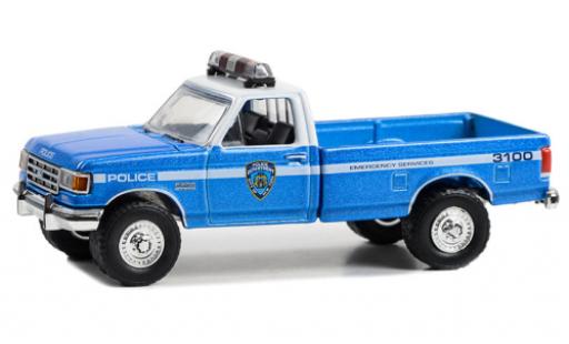 Modelauto Ford F-250 Pickup NYPD - Nouveau York City Politie Departement 1991 1/64 Greenlight