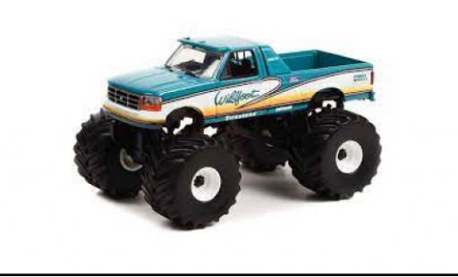 Modelauto Ford F-250 Pickup Wildfoot 1993 1/64 Greenlight