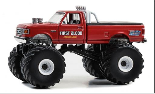 Modelauto Ford F-350 Pickup First Blood 1990 1/64 Greenlight