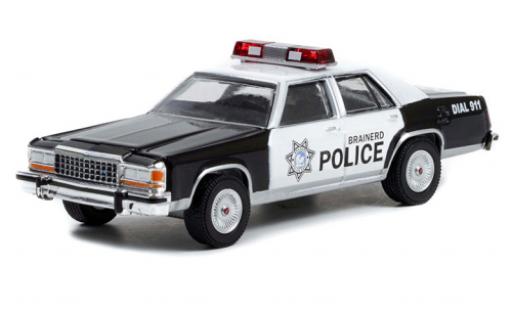 Modelauto Ford LTD Crown Victoria Fargo (TV Serie) 1986 1/64 Greenlight