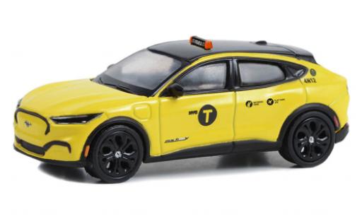 Modelauto Ford Mustang Taxi Mach E Nouveau York 2022 1/64 Greenlight