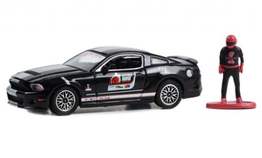 Modelauto Ford Mustang Shelby GT500 Ford Mustang zwart/D&Atilde;&copy;corer 2010 1/64 Greenlight
