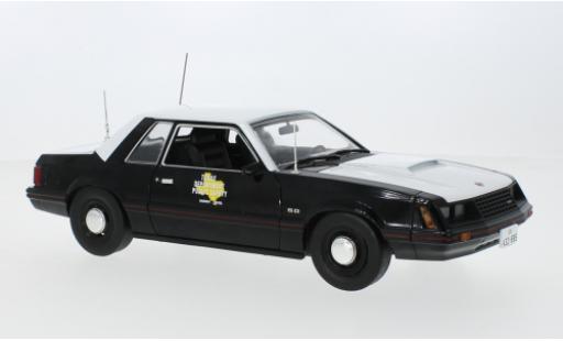 Modelauto Ford Mustang SSP Texas Departement of Public Safety 1982 1/18 Greenlight