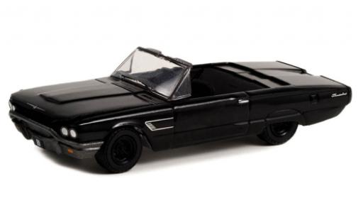 Modelauto Ford Thunderbird Flair Bird Cabriolet zwart 1965 1/64 Greenlight