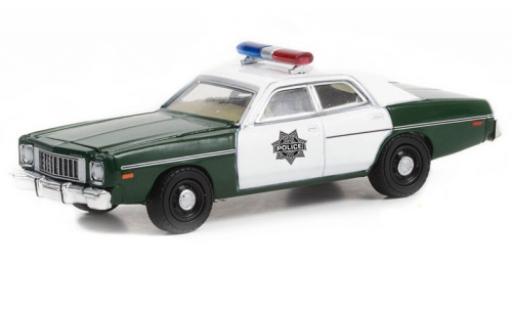Modelauto Plymouth Fury Base Capitol City Politie 1975 1/18 Greenlight
