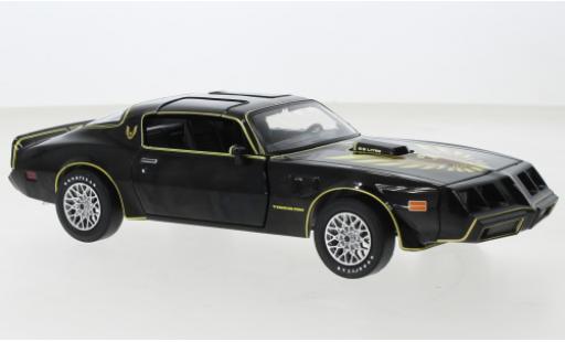 Modelauto Pontiac Firebird 1979 Trans Am zwart Rocky II 1/24 Greenlight