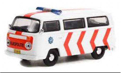 Modelauto Volkswagen T2 B Bus Rijkspolitie 1975 1/64 Greenlight
