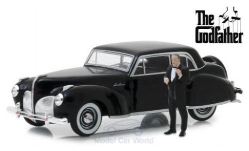 Modelauto Lincoln Continental 1941 The Godfather met Figur 1/43 Greenlight