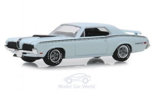 Modelauto Mercury Cougar Eliminator grijs/zwart 1970 1/64 Greenlight