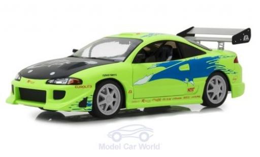 Modelauto Mitsubishi Eclipse Base groen/Dekor Fast & Furious 1995 1/18 Greenlight