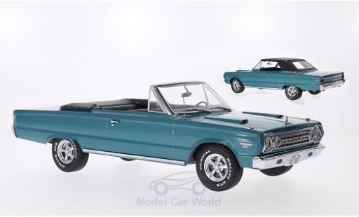 Modelauto Plymouth Belvedere GTX Convertible Cabriolet metallic turquoise 1967 aus dem Film - Tommy Boy Softtop liegt bei 1/18 Greenlight
