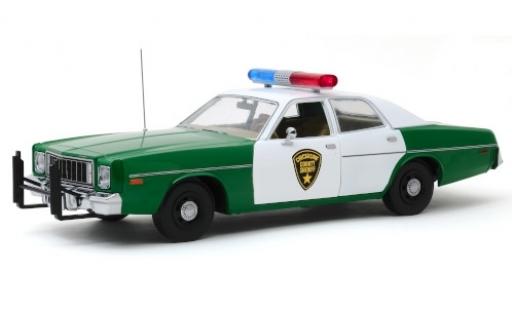 Modelauto Plymouth Fury Base Chickasaw County Sheriff 1977 1/18 Greenlight