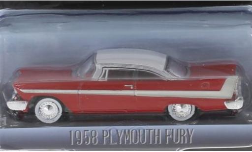Modelauto Plymouth Fury Christine rood/wit 1958 1/43 Greenlight