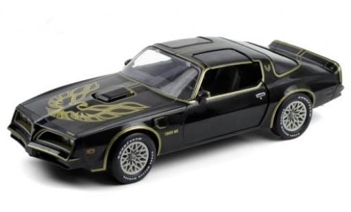Modelauto Pontiac Firebird 1977 Trans AM zwart/Dekor 1/18 Greenlight
