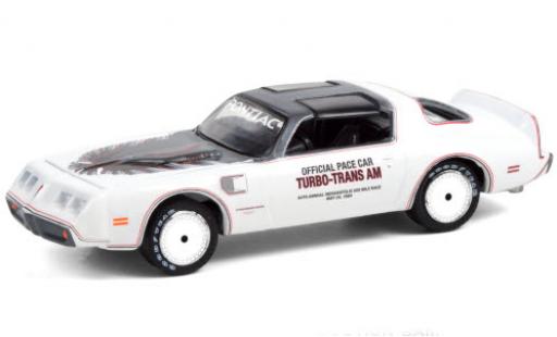 Modelauto Pontiac Firebird 1980 Turbo-Trans Am Indy 500 - Official Pace Car 64th Annual Indianapolis 500 Mile Race 1/64 Greenlight