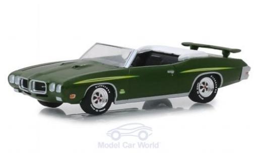Modelauto Pontiac GTO The Judge Cabriolet metallic groen 1970 1/64 Greenlight