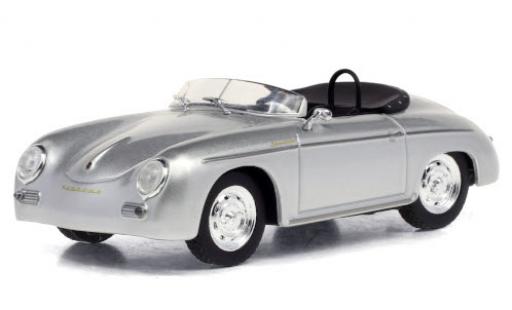 Modelauto Porsche 356 Speedster Super grijs 1958 1/43 Greenlight