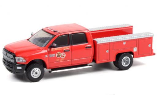 Modelauto RAM 3 Dually 500 Los Angeles County Fire Dept. 2017 1/64 Greenlight
