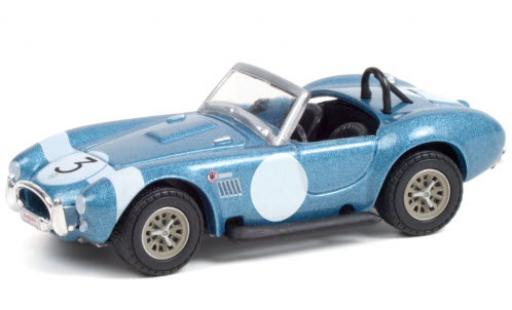 Modelauto Shelby Cobra FIA Bondurant Tribute (CSX2770) metallic blauw/wit 2020 No.3 1/64 Greenlight