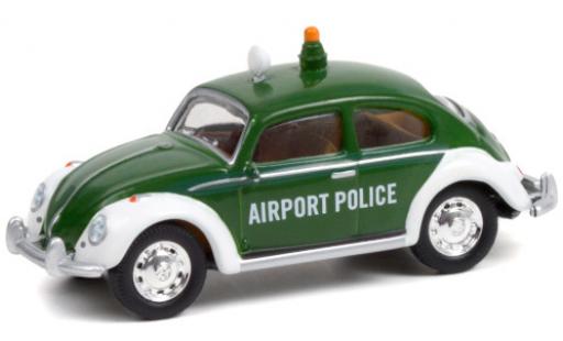 Modelauto Volkswagen Beetle Base (K&Atilde;&curren;fer) Kopenhagen Airport Politie 1/64 Greenlight