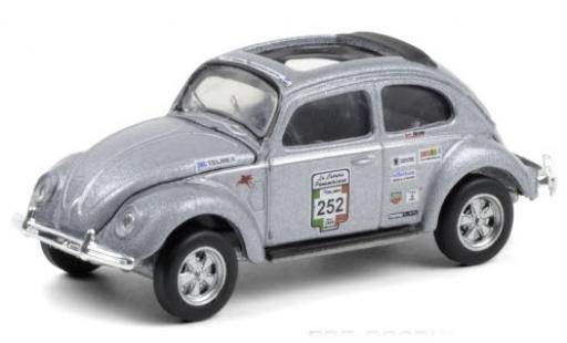 Modelauto Volkswagen Beetle Base (K&Atilde;&curren;fer) No.252 Carrera Panamericana Mexico 1/64 Greenlight