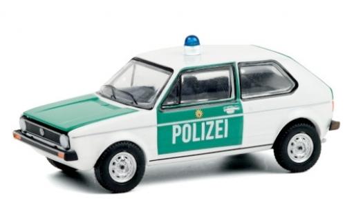 Modelauto Volkswagen Golf Base I Politie Berlin 1974 1/64 Greenlight