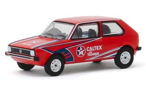 Modelauto Volkswagen Golf Base Mk1 RHD Caltex 1975 1/64 Greenlight