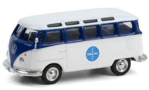Modelauto Volkswagen T1 B Samba Bus Pan American Airways 1964 1/64 Greenlight