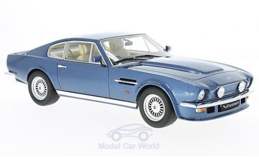 Modelauto Aston Martin V8 vantage V580 X-Pack metallic blauw 1/18 GT Spirit