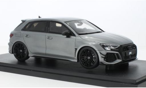 Modelauto Audi RS3 rs3-r -R metallic grijs 1/18 GT Spirit