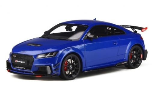 Modelauto Audi TT rs Performance Parts blauw 1/18 GT Spirit