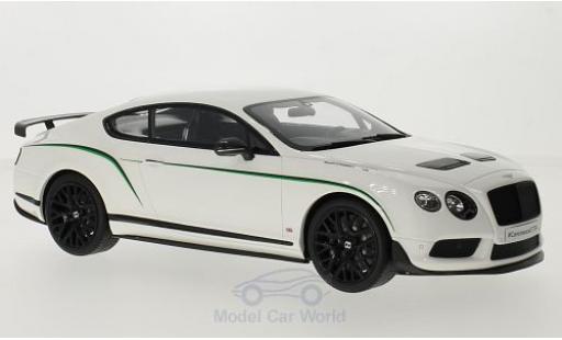Modelauto Bentley Continental GT 3-R wit/Dekor 1/18 GT Spirit