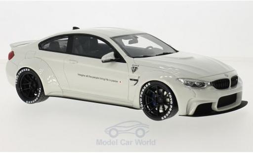 Modelauto Bmw M4 lb performance wit 1/18 GT Spirit